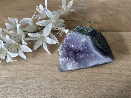 Amethist cluster punt