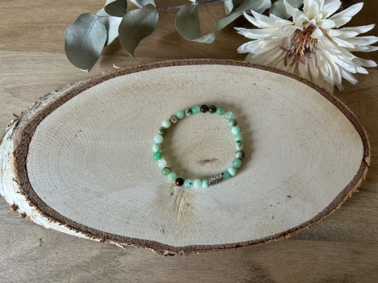 Armband chrysopraas 6mm