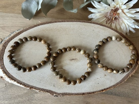 Armband landschapsjaspis 0