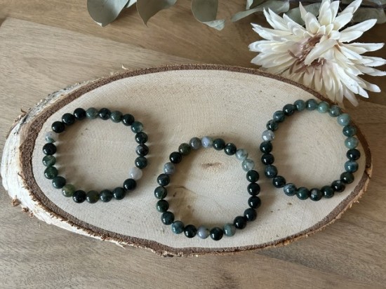 Armband mosagaat 8mm