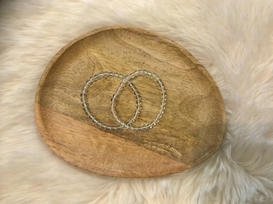 Bergkristal kinderarmband