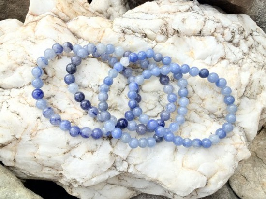 Blauwe aventurijn armband 4