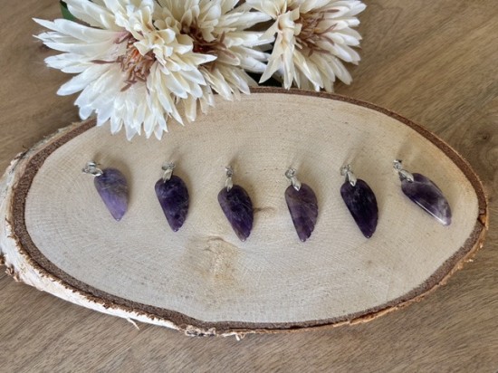 Engelenvleugelhanger amethist 2