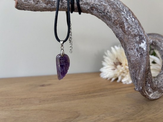Engelenvleugelhanger amethist