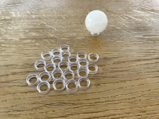 Transparante standaard