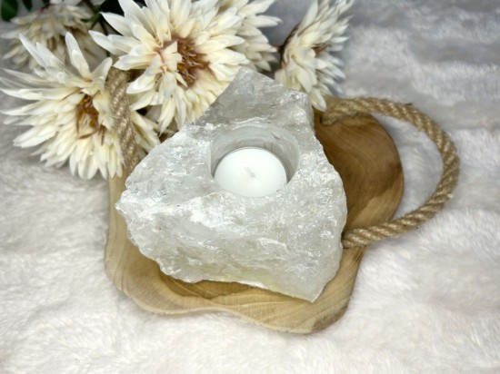 Sneeuwkwarts theelichthouder