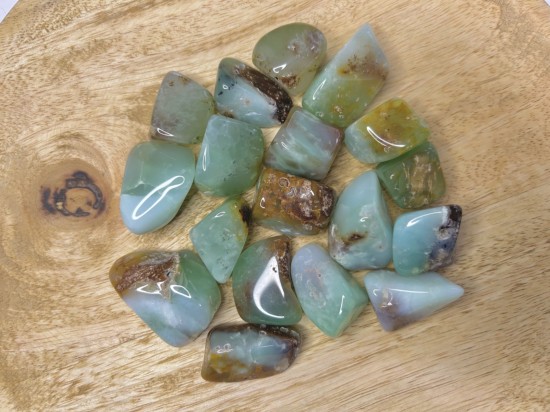 Chrysopraas trommelstenen