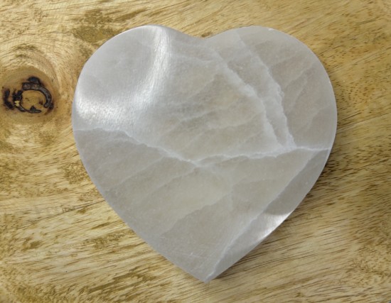 Seleniet oplaadschijf hartvorm