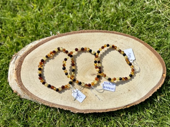 Amber/Barnsteen armband
