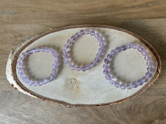 Lavendelamethist aaa 6mm