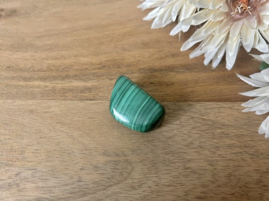 Malachiet trommelsteen