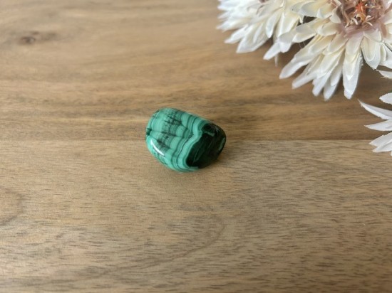 Malachiet trommelsteen