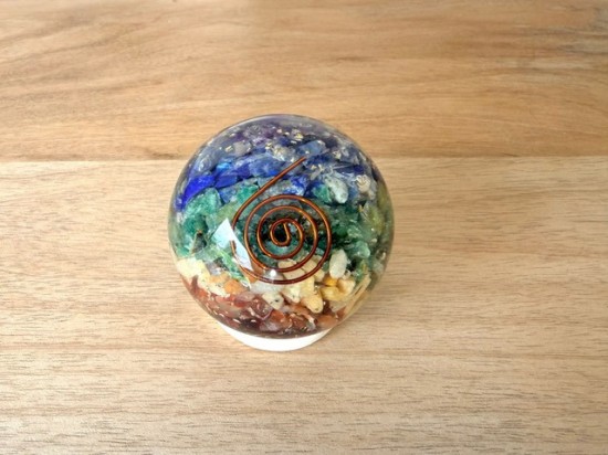 Orgonite bol chakra