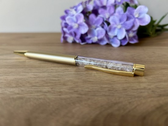 Pen edelsteenships bergkristal