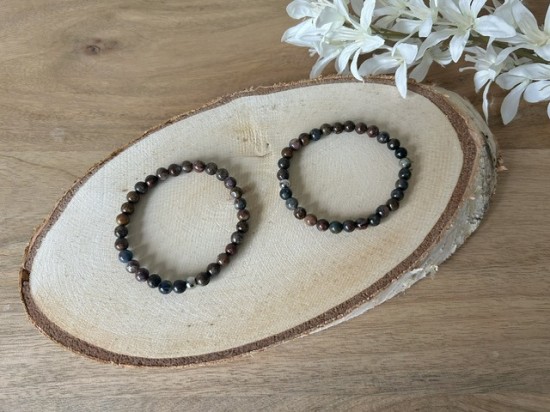 Pietersiet armband 6mm