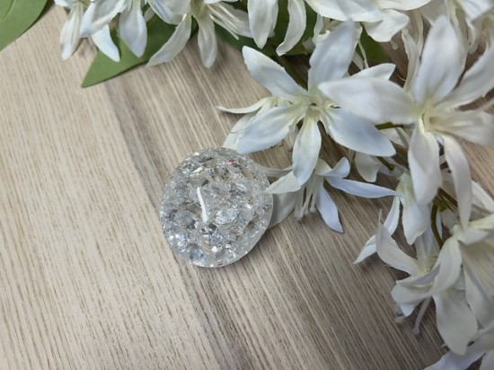 Iriskwarts handsteen