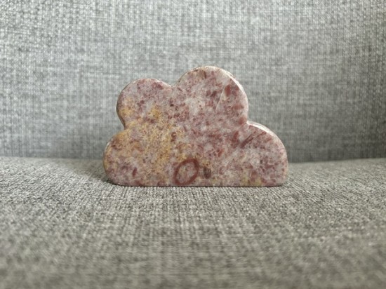 Roze toermalijn in matrix freeform, rubelliet