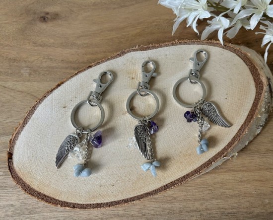 Sleutelhanger engelenvleugel