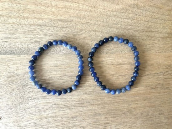 Sodaliet armband 6mm