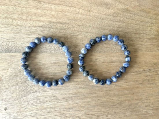Sodaliet armband 8mm