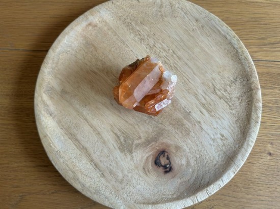 Tangerinekwarts cluster 2