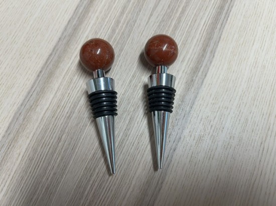 Wijnstopper rode jaspis