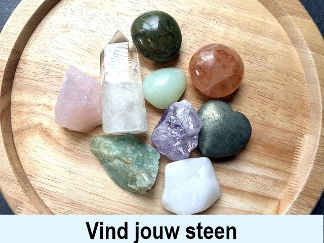 vind jouw steen